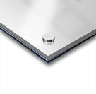 Fort Langley British Columbia Fog Black and White Acrylic print