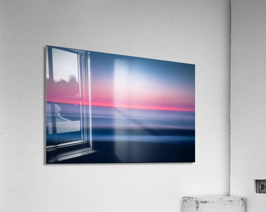 Fort ebey beach ICM Acrylic Print