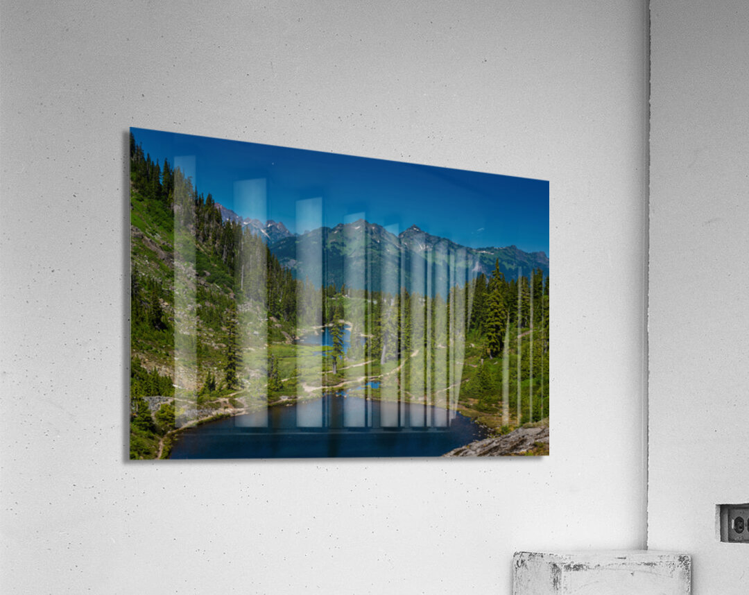 Bagley Lakes at Mt Baker Washington State USA Acrylic Print