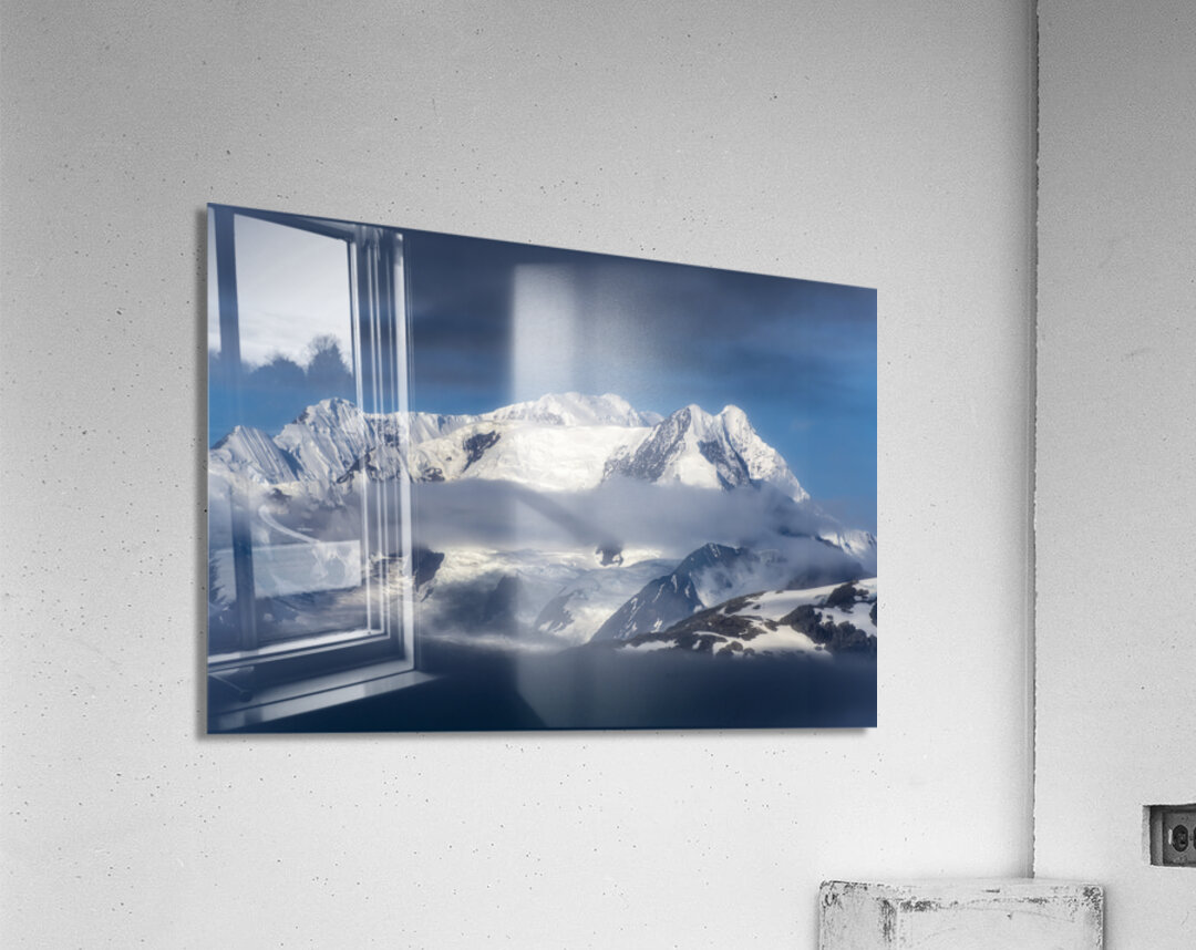 Glacier bay Alaska Acrylic Print