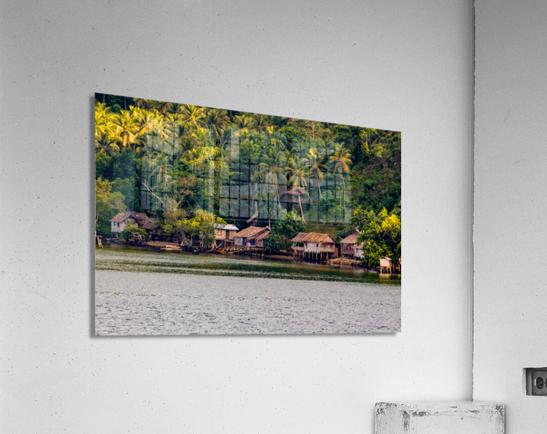 Village of honiara Acrylic Print