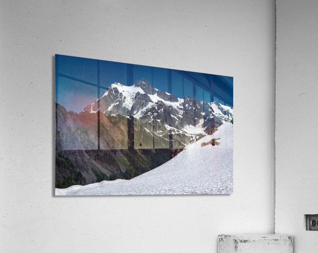 Mt.Shuksan at Mt Baker Washington State USA Acrylic Print