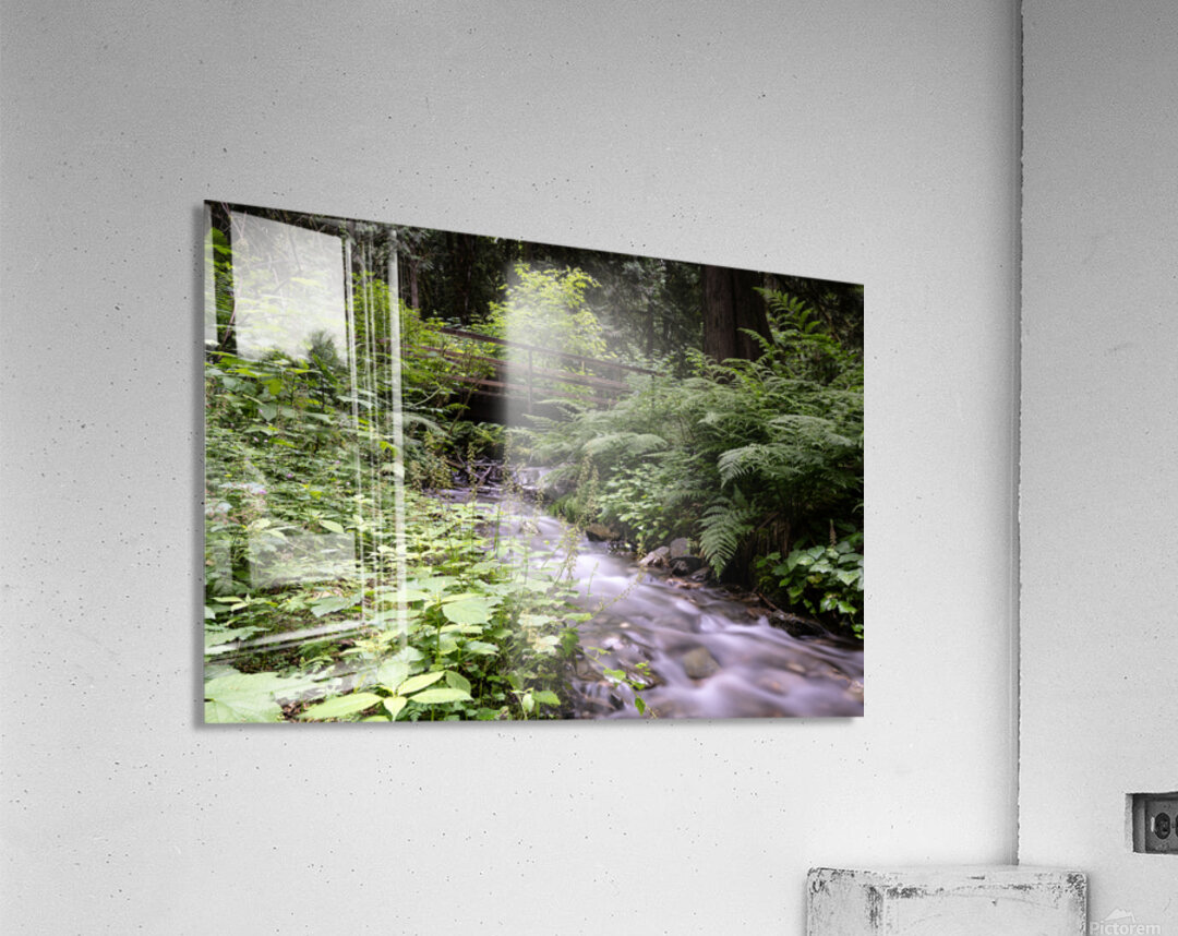 Bridal falls creek Acrylic Print