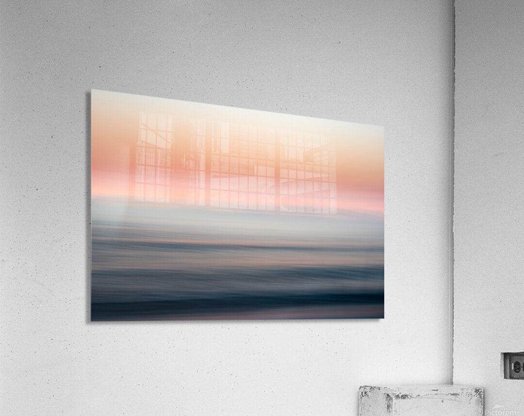 ICM of water Acrylic Print