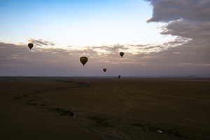 Balloons over Masai Mara