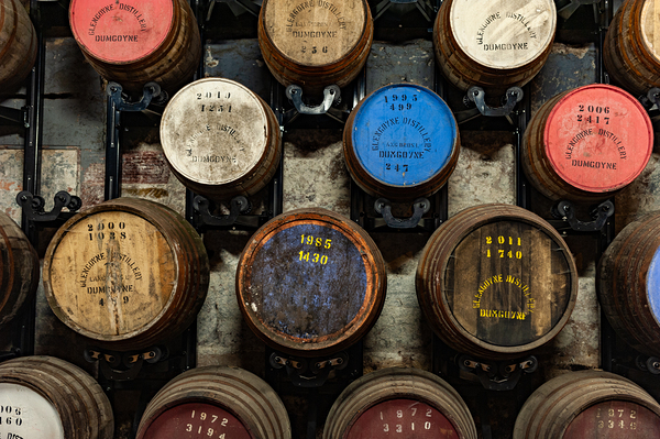 Glengoyne Distillery north of Glasgow Scotland by Randy Roy Photography