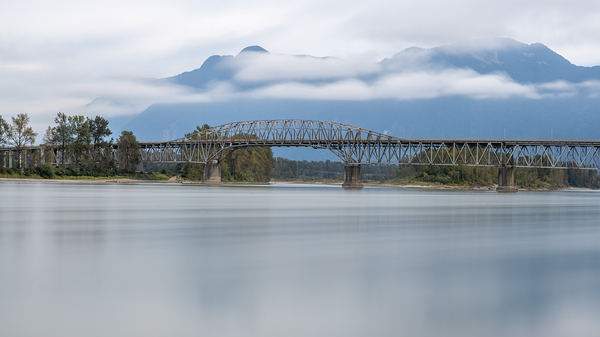 Agassiz Bridge Agassiz British Columbia by Randy Roy Photography