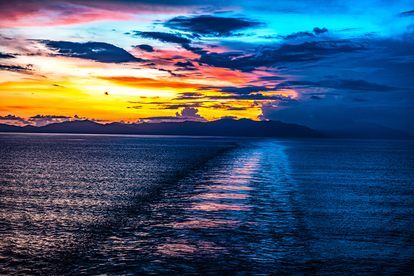 Sunset Solomon Islands by Randy Roy Photography