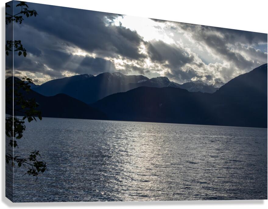 Porteau Cove howe sound British Columbia Canvas Print