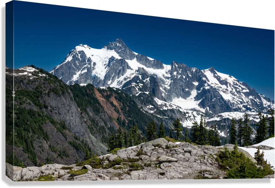 Mt.ShuksanMt Baker Washington State USA Canvas Print