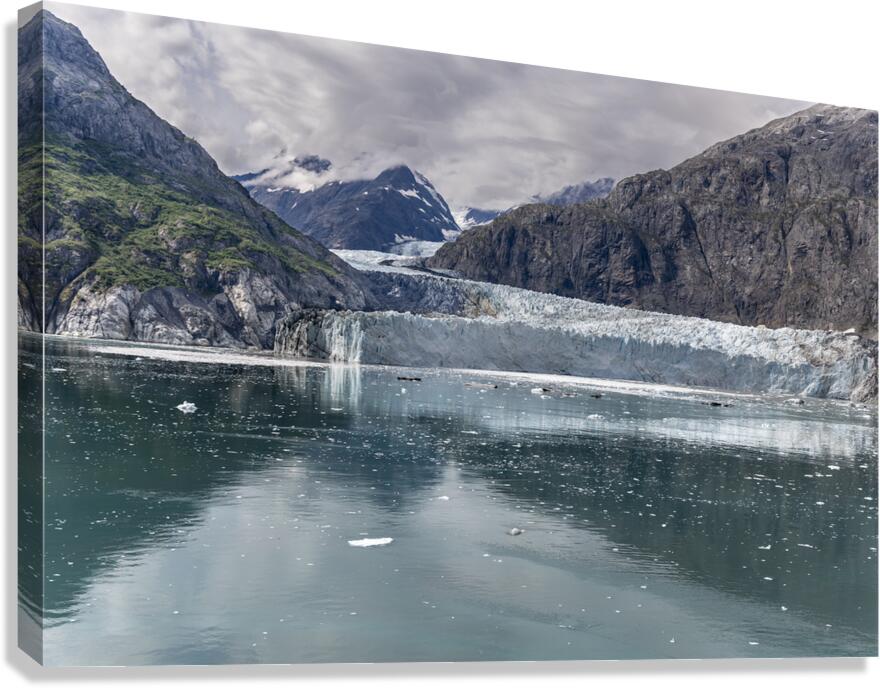 Glacier Bay Basin Alaska USA  Canvas Print