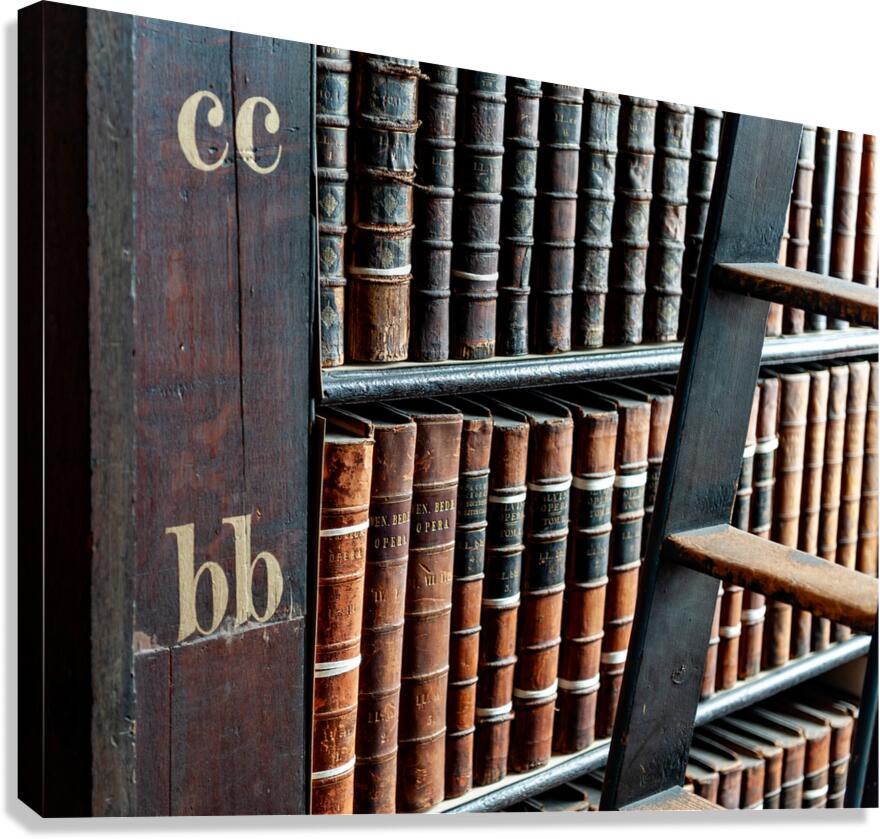 The Book of Kells Dublin Ireland Canvas Print