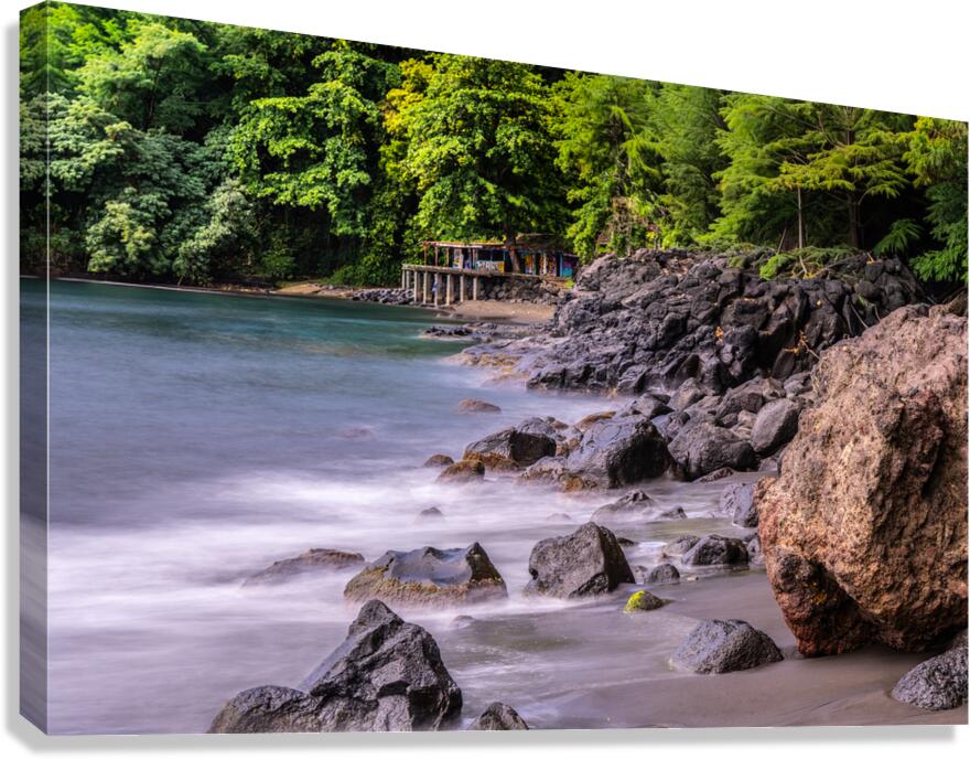 Beach at La Tahiti Pepeete Tahiti 3 Canvas Print