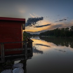 Sunset Fort Langley British Columbia 2
