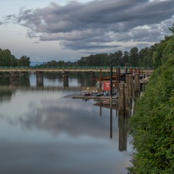 Sunset Fort Langley