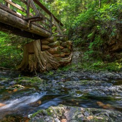 Rolley Lake falls Mission British Columbia
