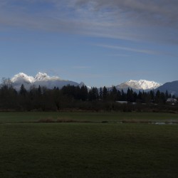 Pano Golden Ears Mountain British Columbia