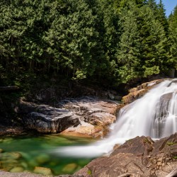 Gold Creek Falls Golden Ears Provincial Park British Columbia 