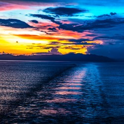 Sunset Solomon Islands