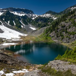Table mountainMt Baker Washington State USA