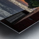 Sunset Fort Langley British Columbia on the Fraser river 2 Metal print