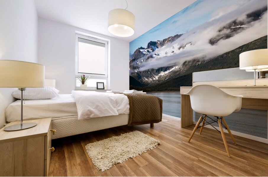 Mount bulky Alaska Mural print