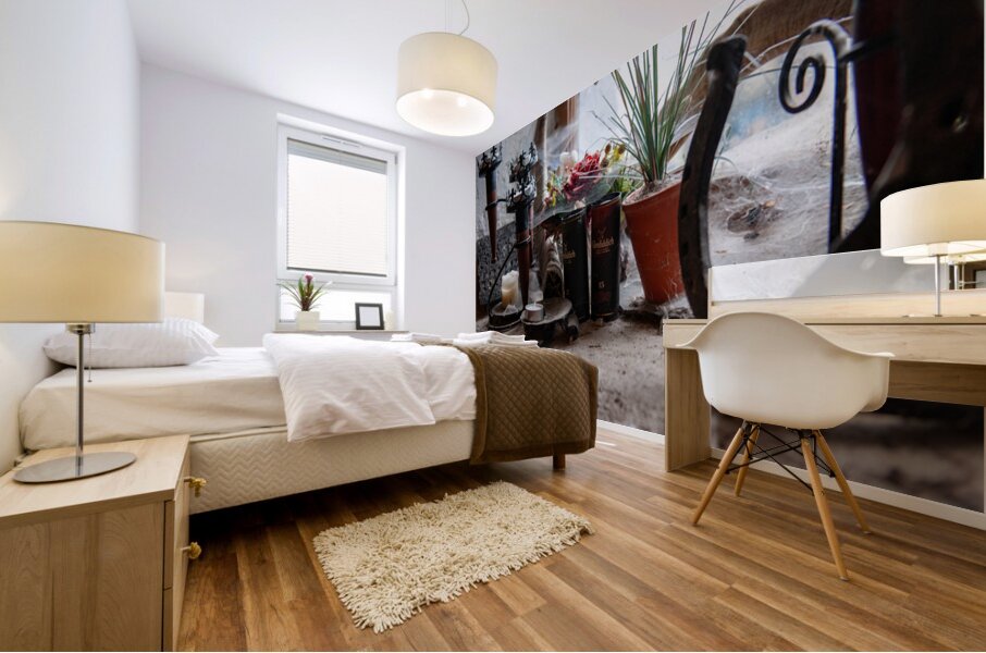 Glengoyne Distillery north of Glasgow Scotland 2 Mural print