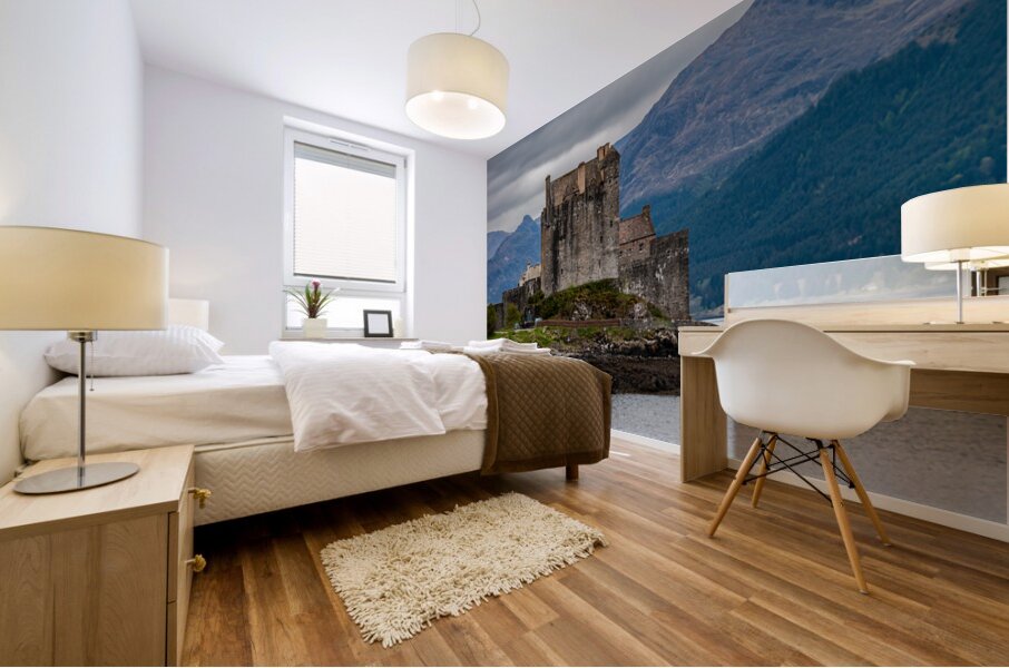 Eilean Donan Castle Dornie Scotland 2 Mural print