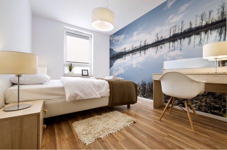 Pitt Lake British Columbia Mural print