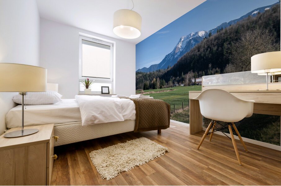 Dyke trail Agassiz British Columbia Canada Mural print