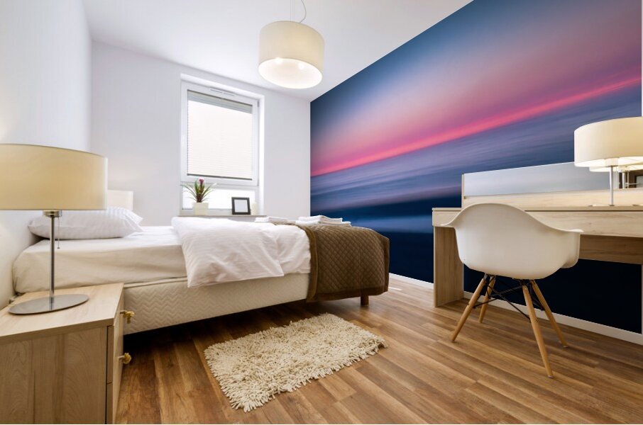 Fort ebey beach ICM Mural print