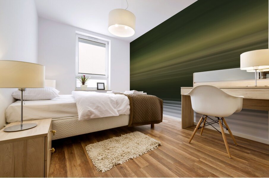 ICM at Golder ears Provincial Park Mike Lake Mural print