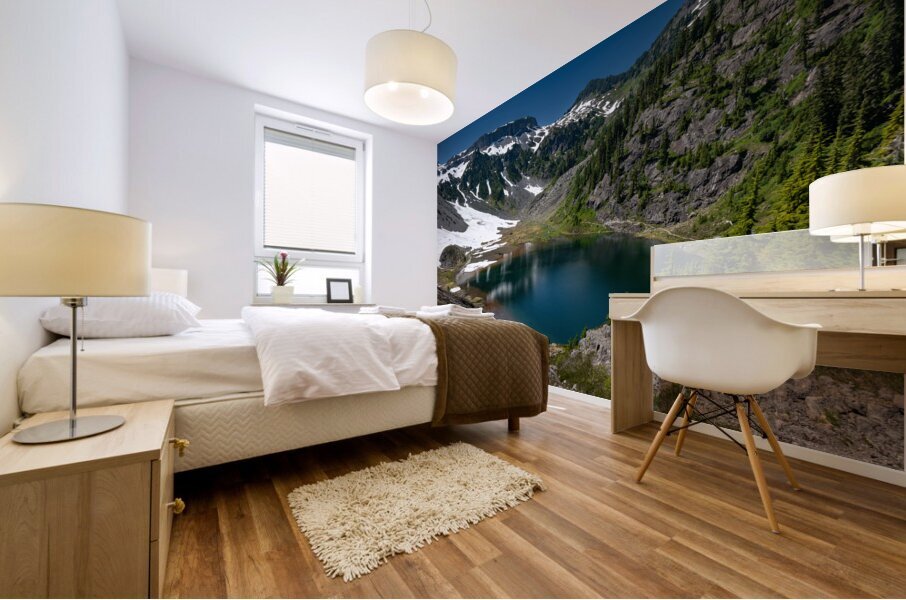 Table mountainMt Baker Washington State USA Mural print