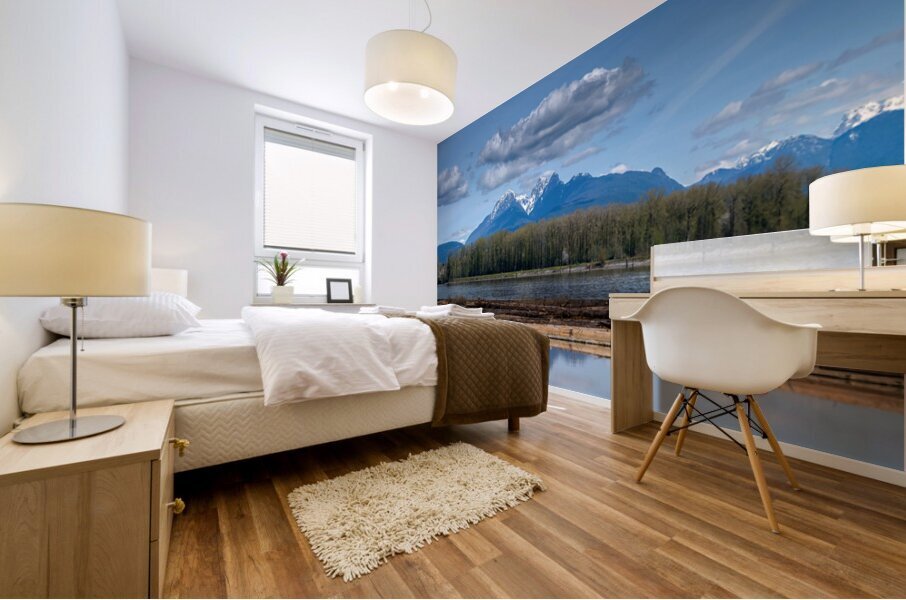 Golden Ears Mountain British Columbia Mural print