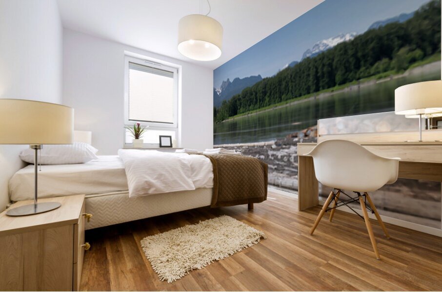 Pano of golden ears Mural print