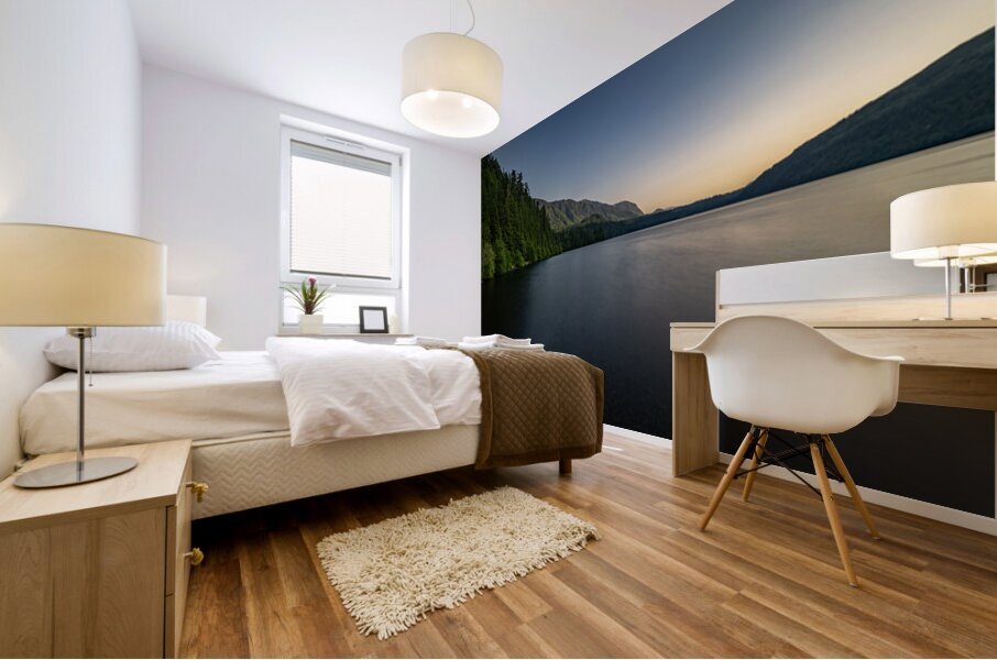 Cultus Lake British Columbia Mural print