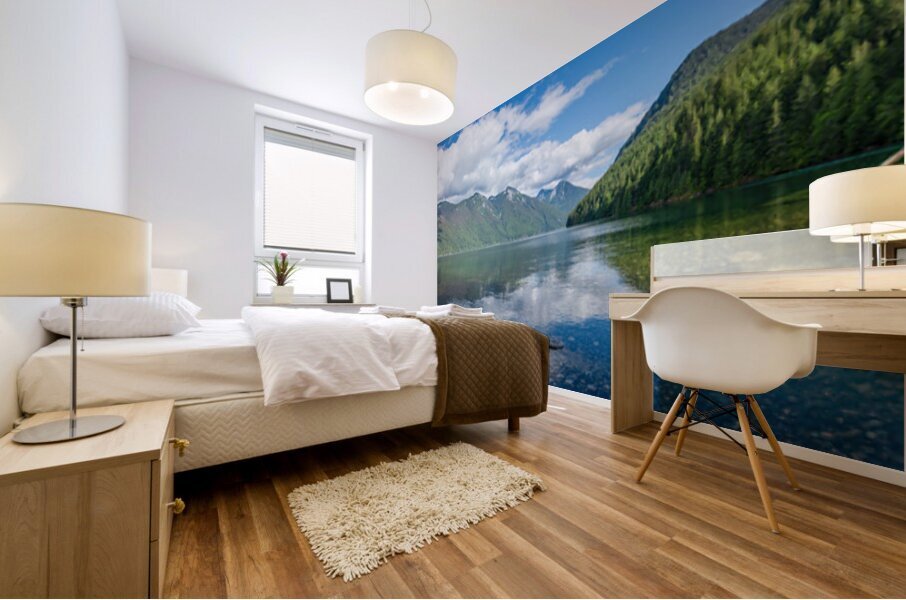 Chilliwack Lake British Columbia pano  Mural print
