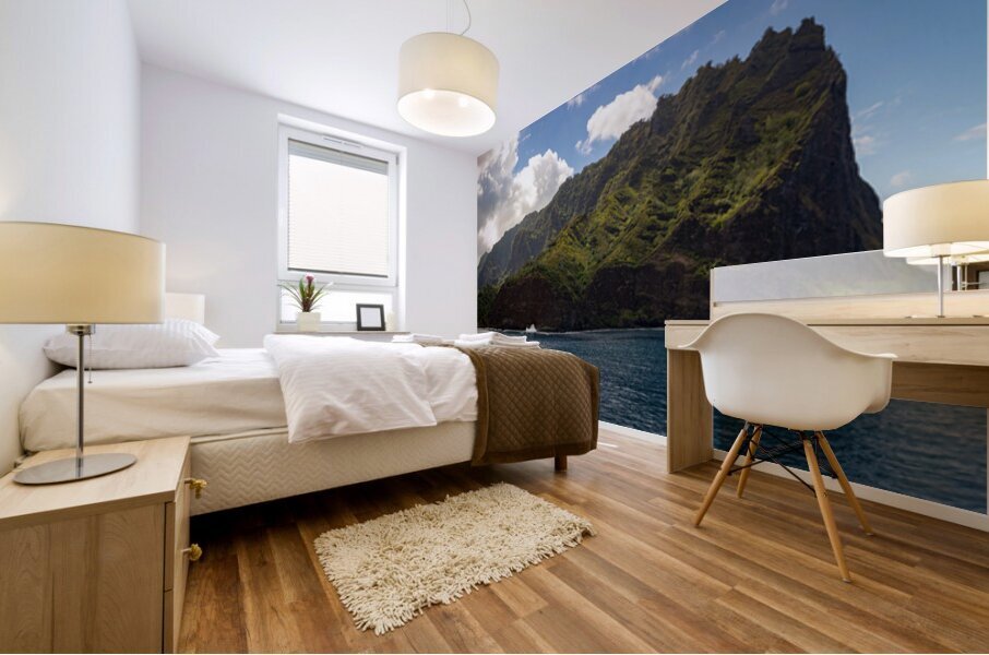 Fatu Hiva Island Marquesas Islands Mural print