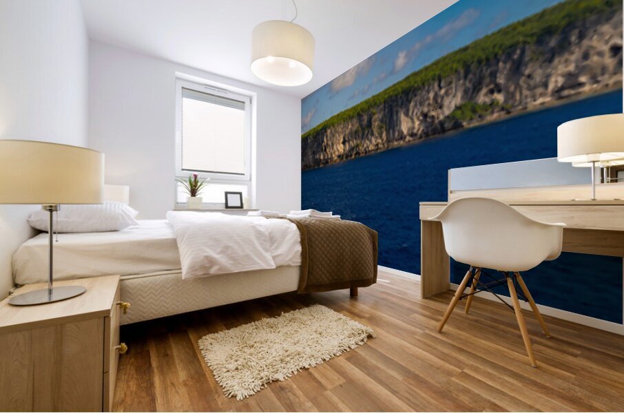 Makatea Island French Polymesia Mural print