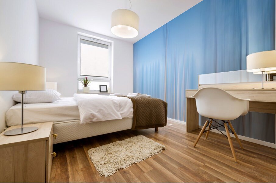 ICM of trees Mural print