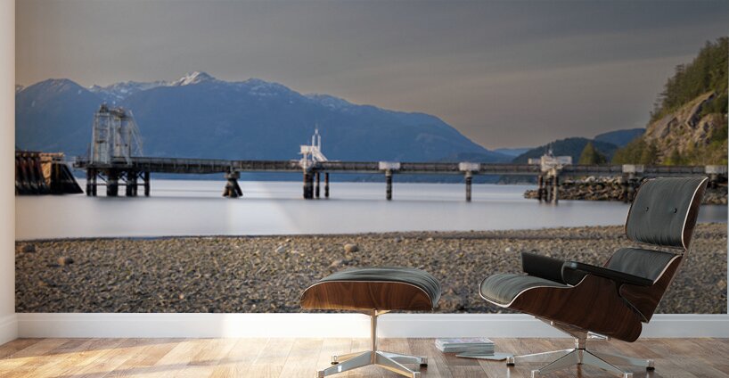 Porteau Cove Pier British Columbia Canada Wall Murals