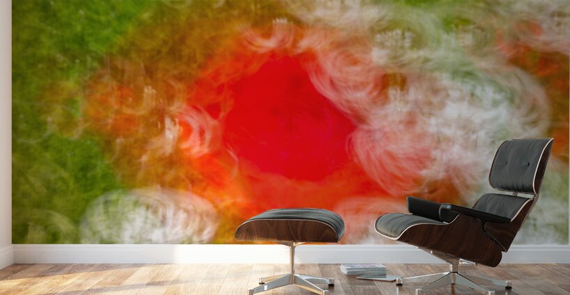 ICM of poppys Monets  Gardens Kotchi Japan Wall Murals