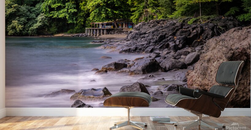 Beach at La Tahiti Pepeete Tahiti 3 Wall Murals