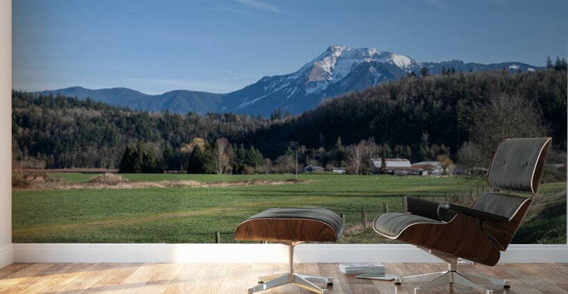 Dyke trail Agassiz British Columbia Canada Wall Murals