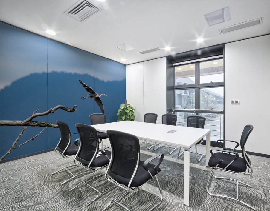 Great blue heron Pitt lake B.C Wall Printing