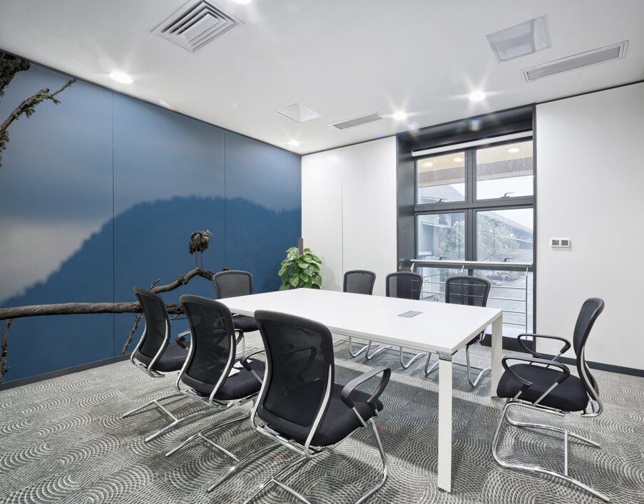 Great blue heron Pitt lake B.C Wall Printing