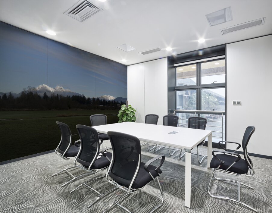 Pano Golden Ears Mountain British Columbia Wall Printing