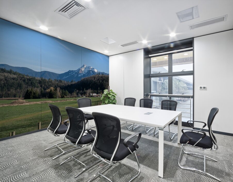 Dyke trail Agassiz British Columbia Canada Wall Printing