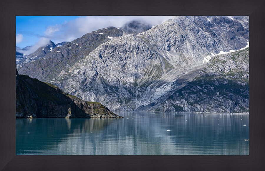 Glacier bay Picture Frame print
