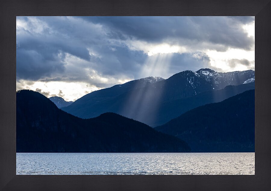 Porteau Cove howe sound British Columbia Picture Frame print